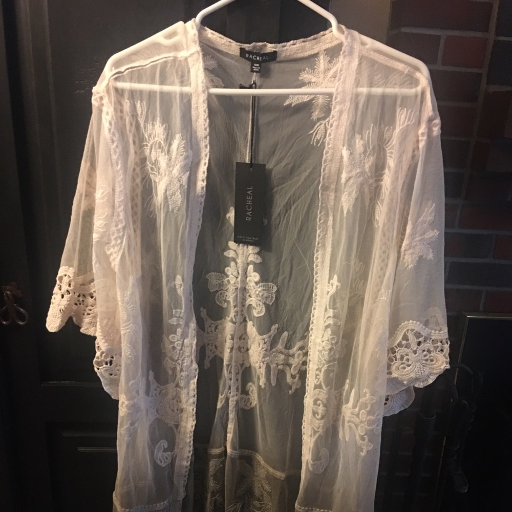 Kimono cream and olive